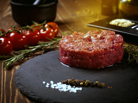 Tartare di Manzo ristorante Marciana Venezia