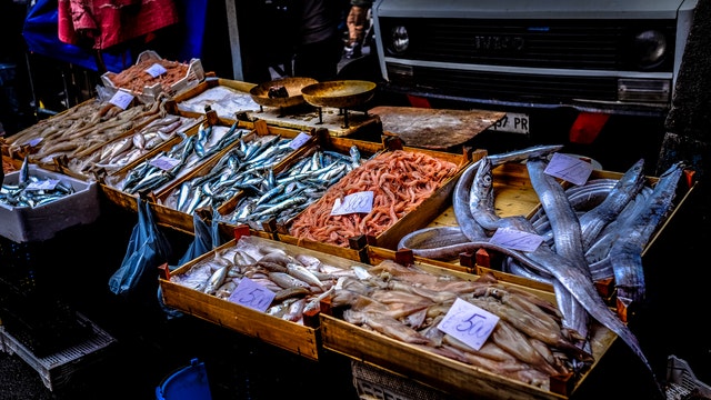 pesce fresco a Venezia